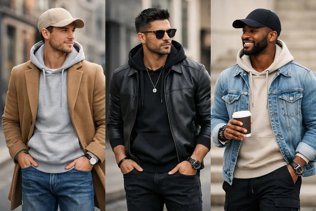 Men's Hoodie Outfit Ideas That Always Work