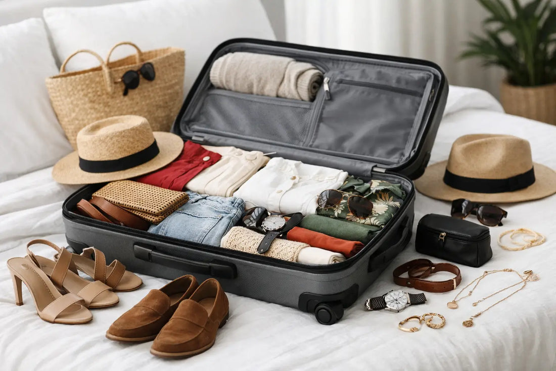 How to Pack Holiday Outfits Without Overpacking