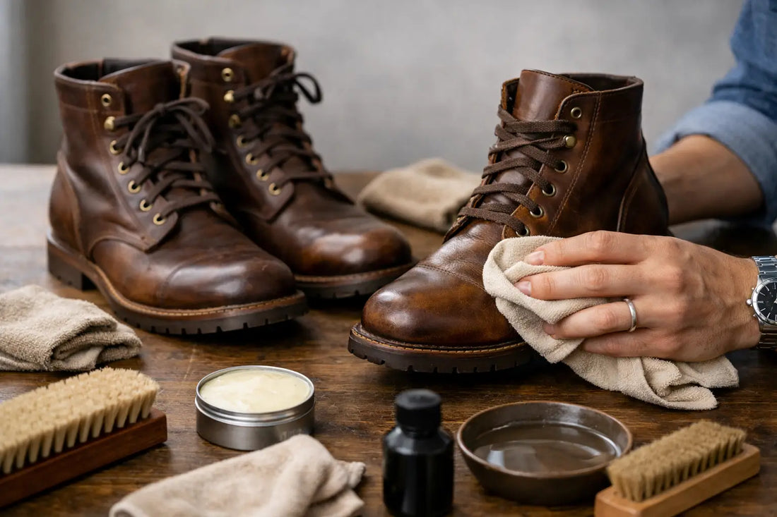 How to Clean Leather Boots Without Dulling Them