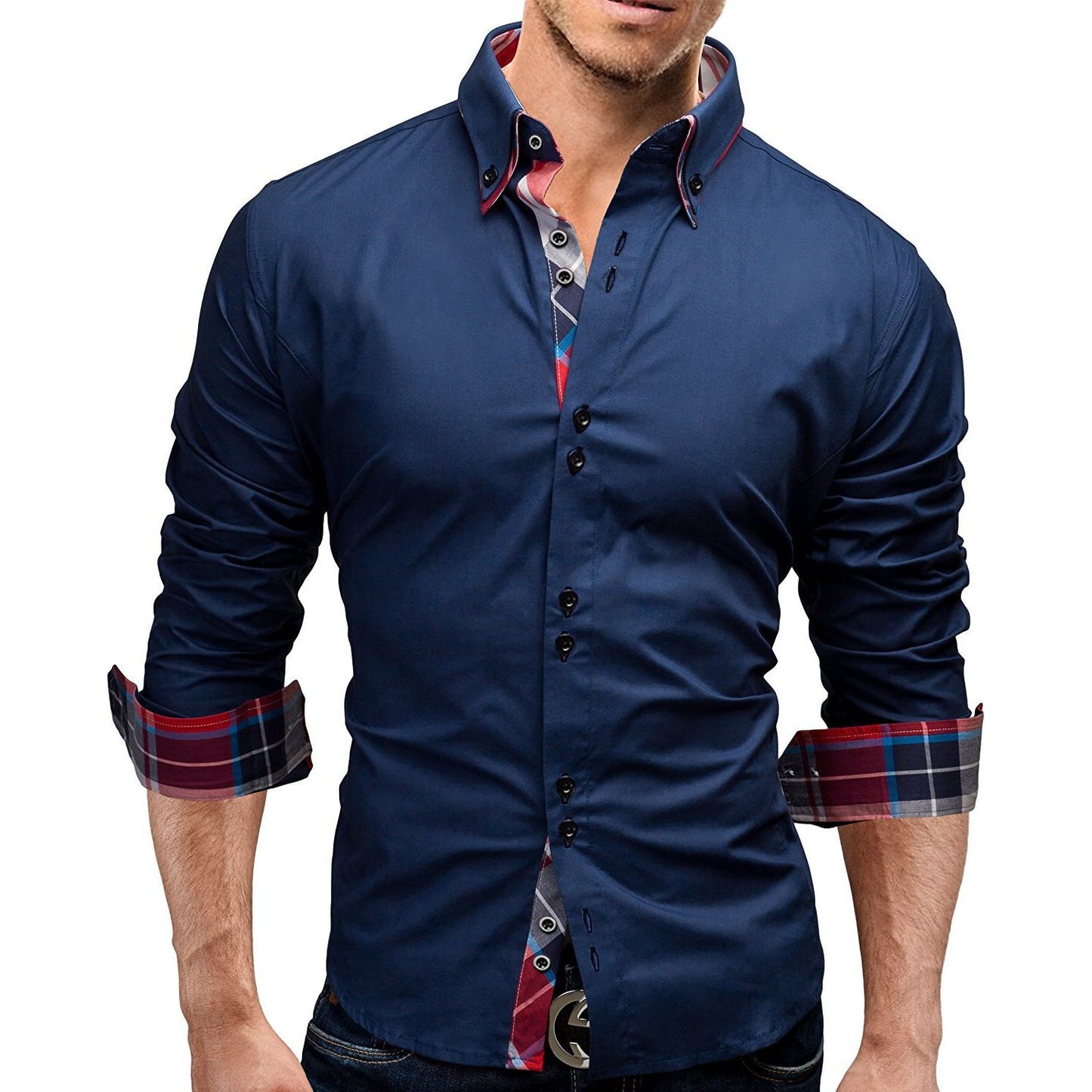 Classic Inner Slim Men Shirt