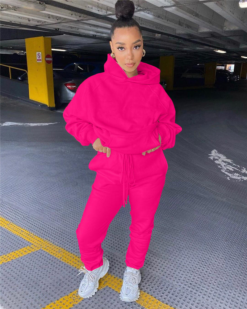 Two-piece hoodie set