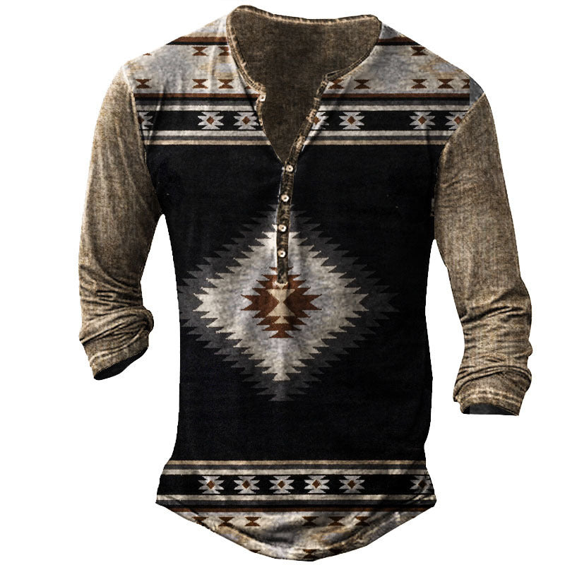 Digital Printing Men's Street Sports Fashion Top