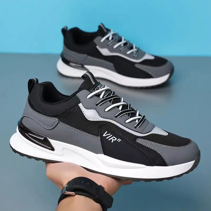 Men's Mesh Casual Lace-up Sneakers