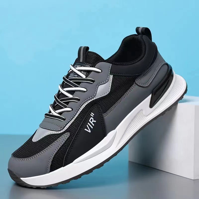 Men's Mesh Casual Lace-up Sneakers