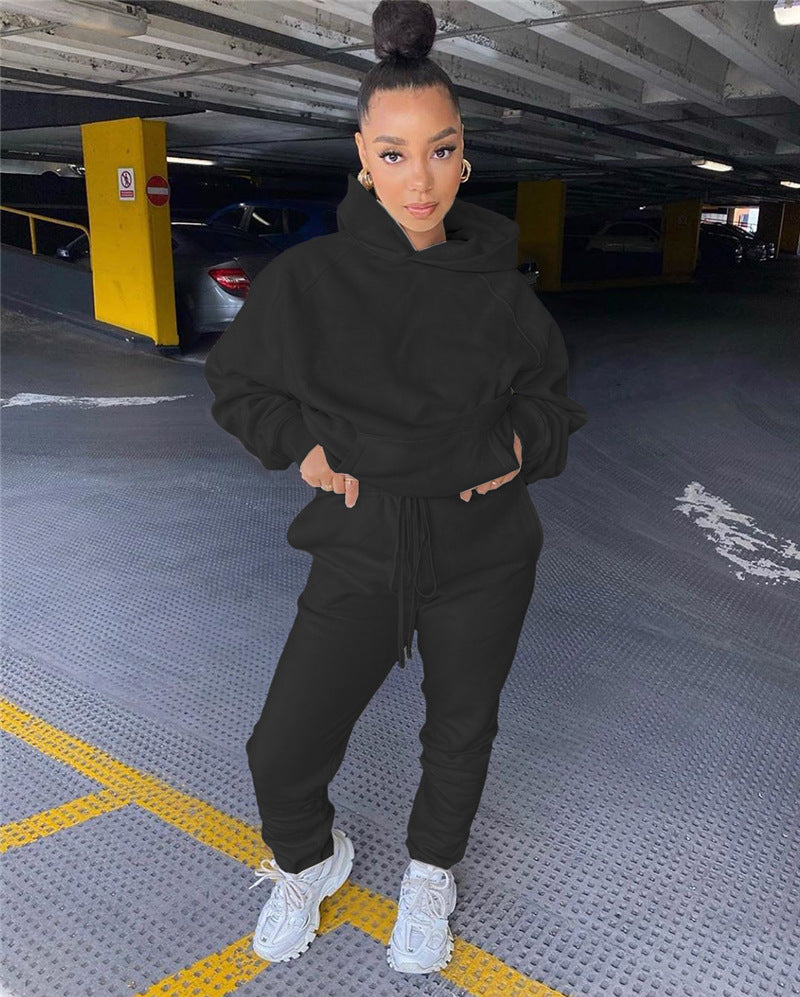 Two-piece hoodie set