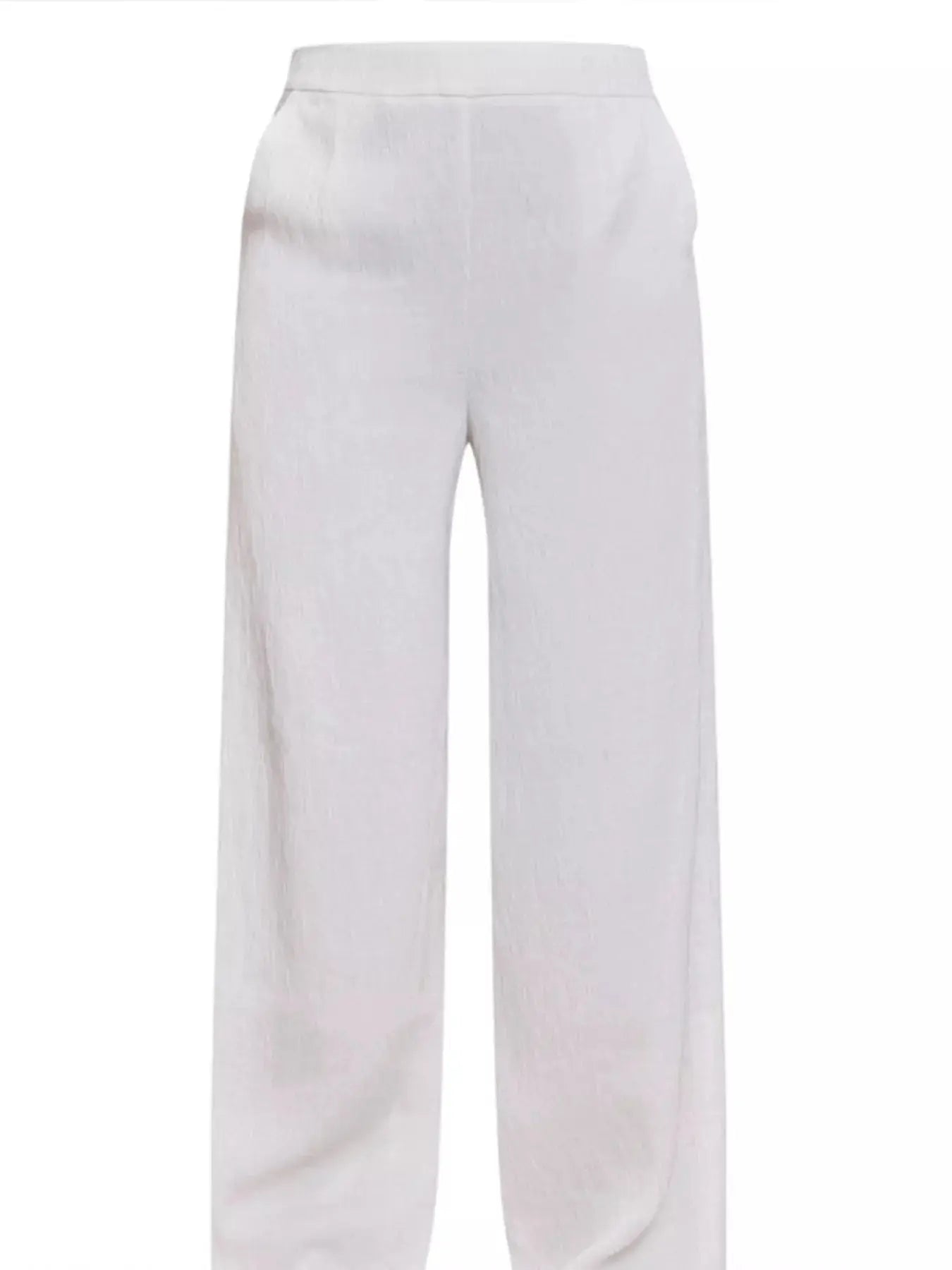 Full Size Asymmetrical Hem Tube Top and Pants Set Plus Size Trendsi