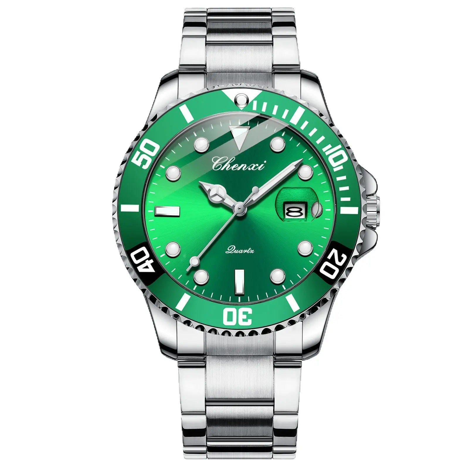 His And Hers Couple Watches Unisex Luminous 30M Waterproof Date Display Modern teemdro