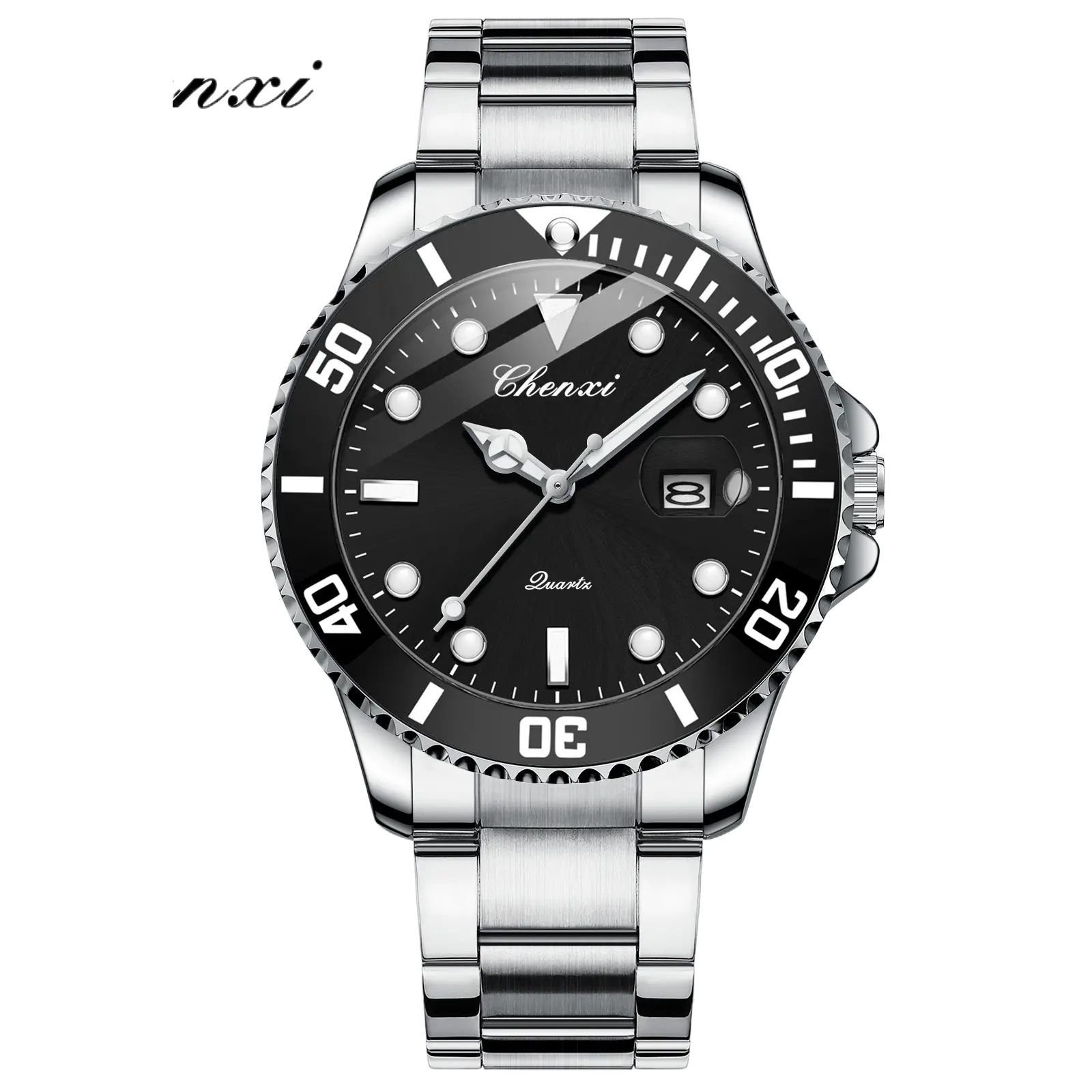 His And Hers Couple Watches Unisex Luminous 30M Waterproof Date Display Modern teemdro