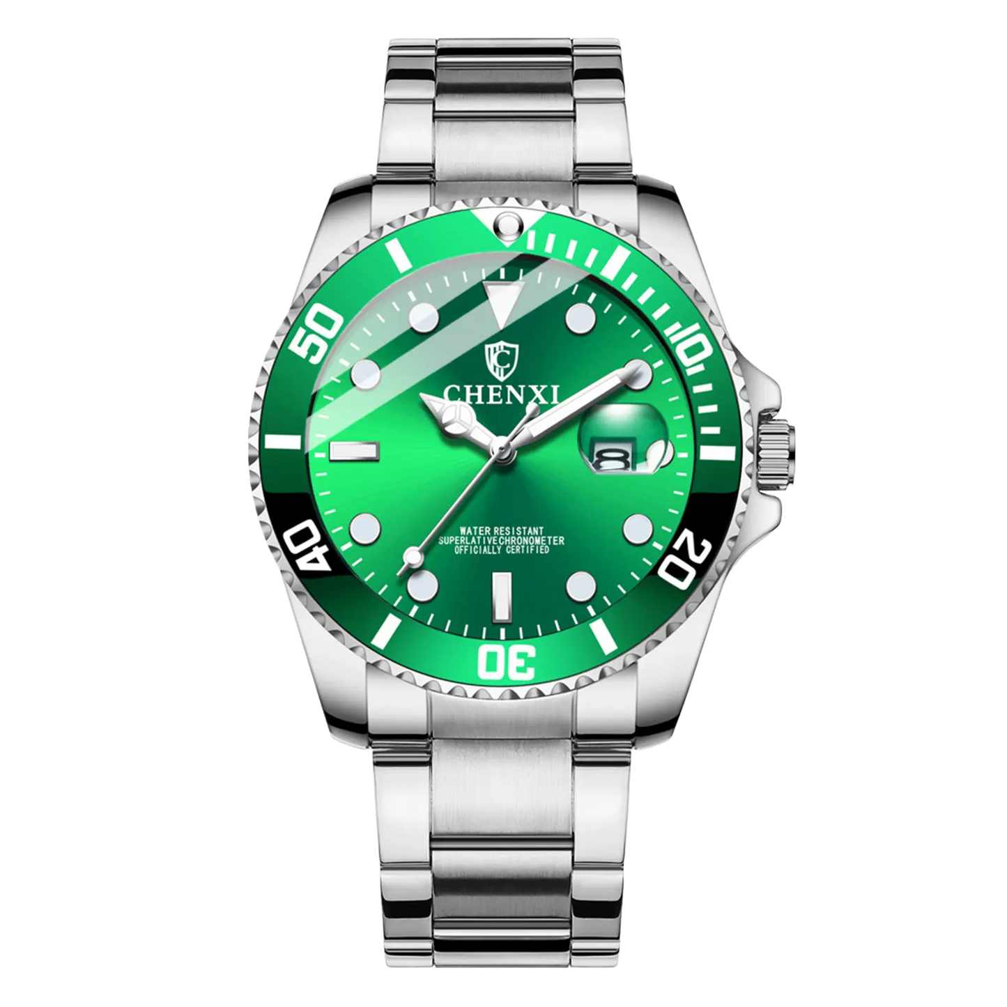 His And Hers Couple Watches Unisex Luminous 30M Waterproof Date Display Modern teemdro