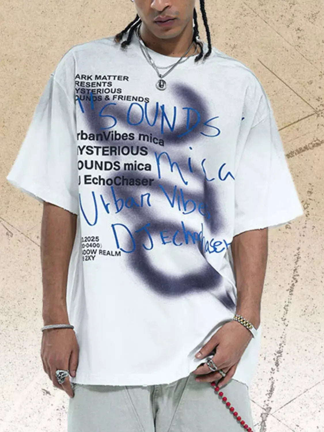 Men's Letter Graphic Round Neck Short Sleeve T Shirt Trendsi