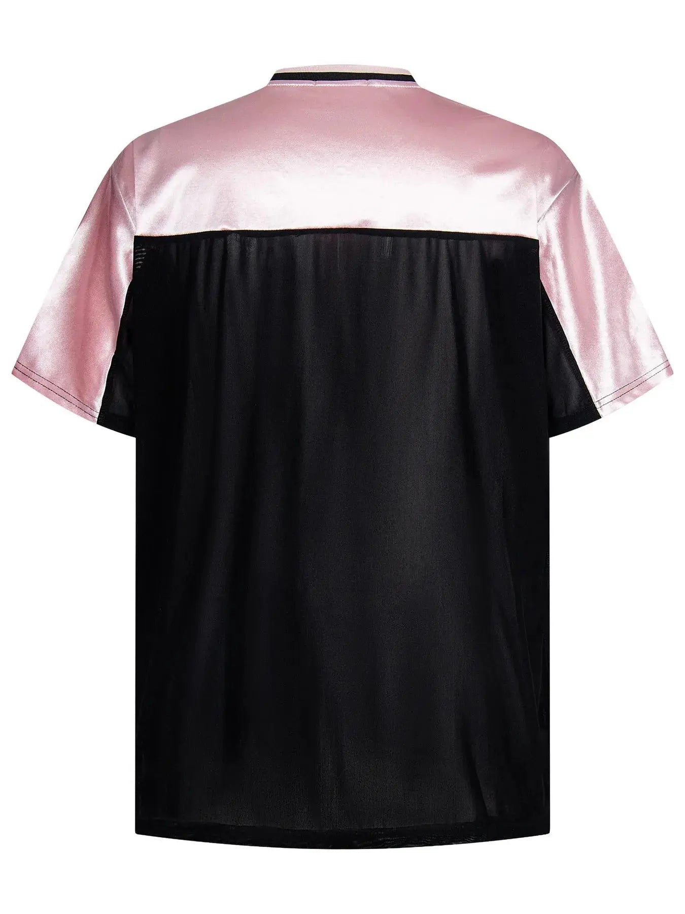 Mens Number 97 V Neck Short Sleeve T Shirt Breathable Moisture Wicking Trendsi