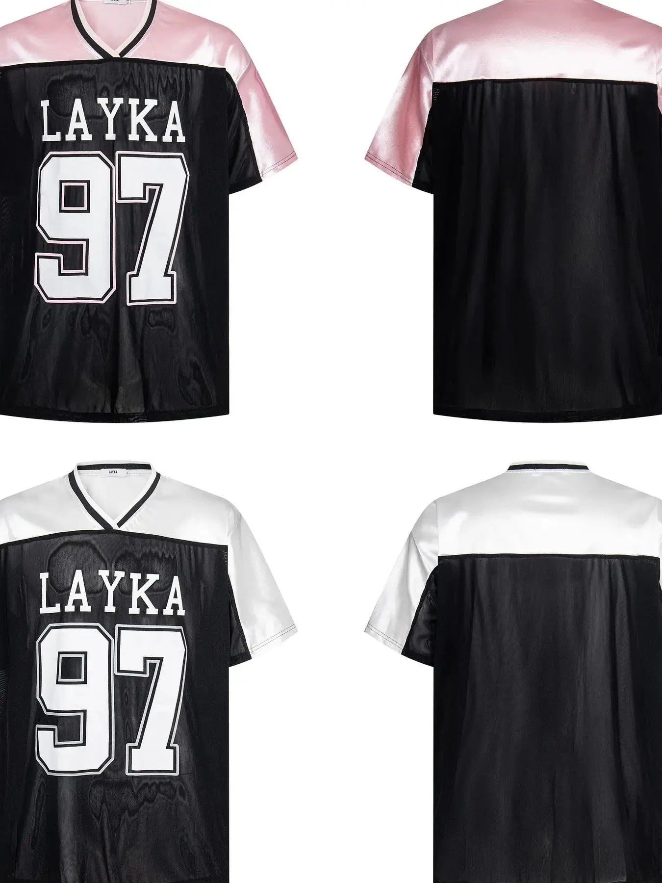Mens Number 97 V Neck Short Sleeve T Shirt Breathable Moisture Wicking Trendsi
