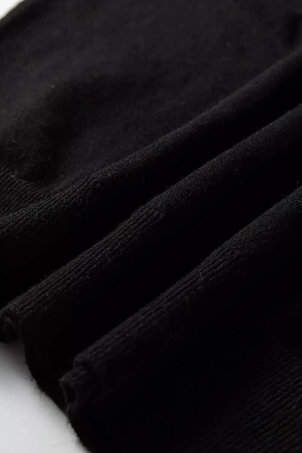 Striped Trim V Neck Varsity Sweater Trendsi