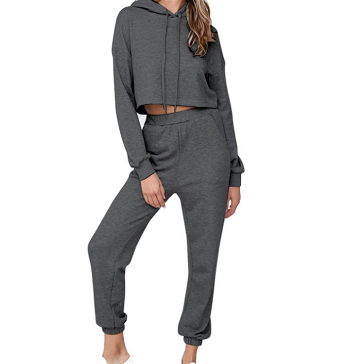 Casual Hoodie Suit Sportswear Two-Piece Set