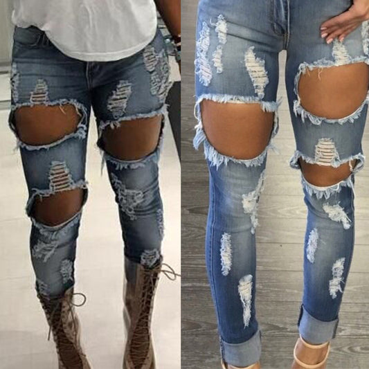 HannaClothingStore HannaClothingStore Women Jean Women's ripped jeans