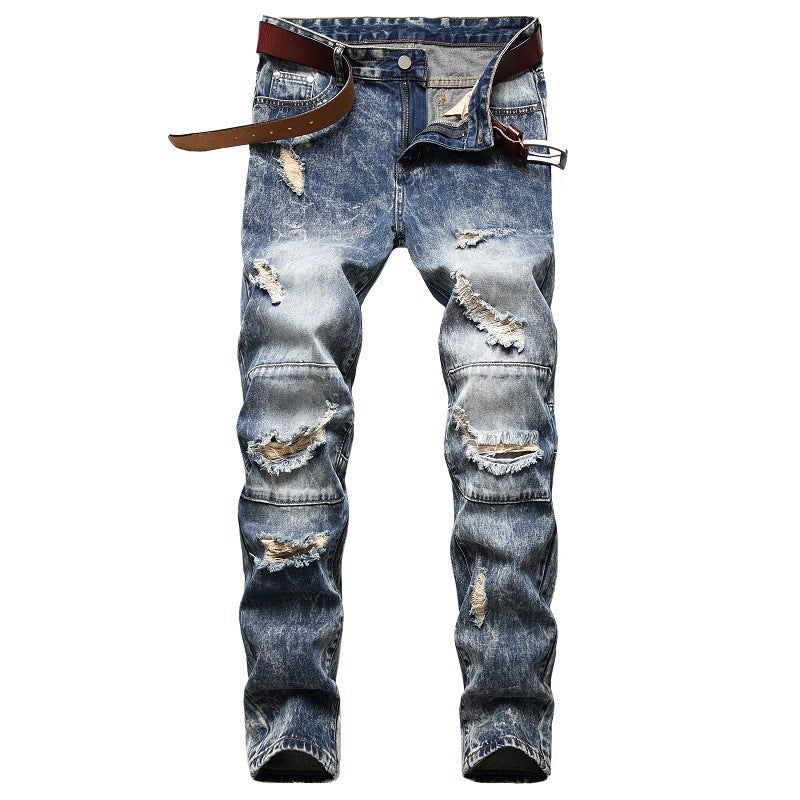 HannaClothingStore HannaClothingStore Men Jeans Men Ripped Style Jeans