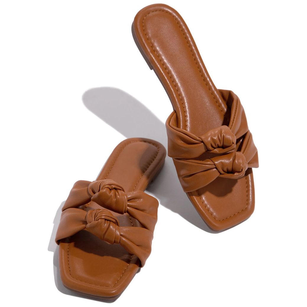 Double Bow Summer Outdoor Sandals Non-slip