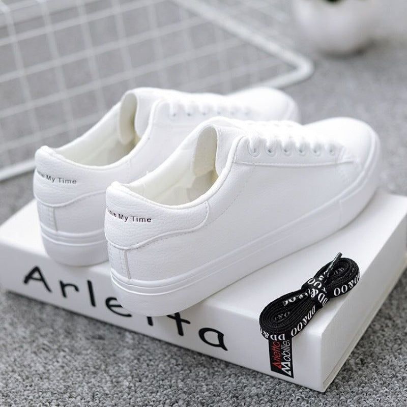 HannaClothingStore HannaClothingStore Women Sneakers New Casual Flat White Shoes Women