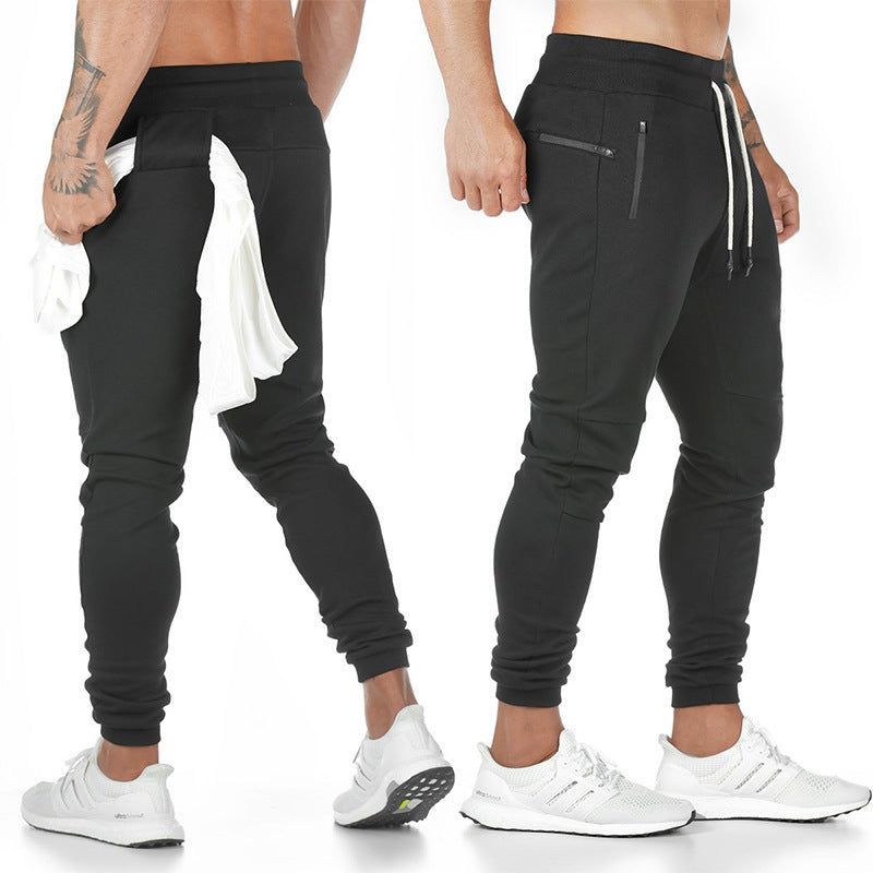 HannaClothingStore HannaClothingStore Men's Bottoms Fitness Running Training Feet Pants