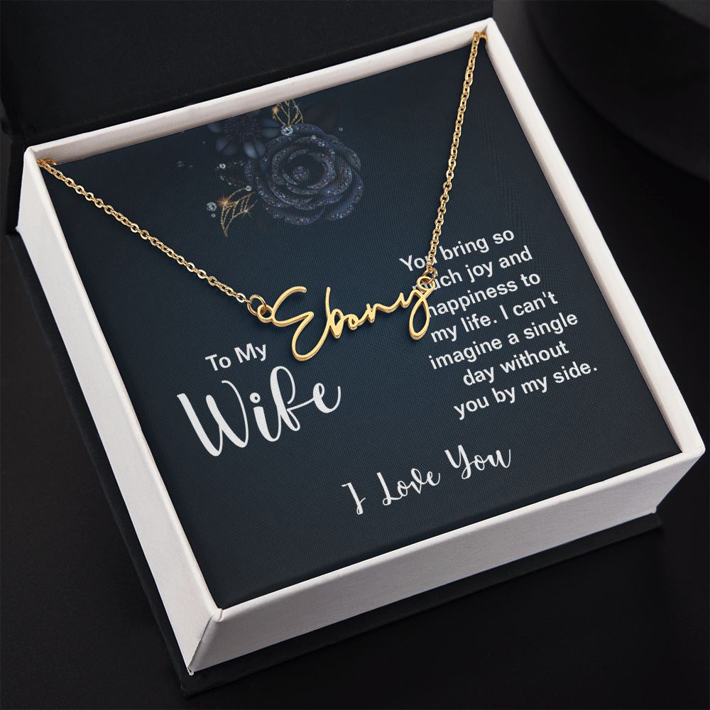 Naming Personlized Necklace